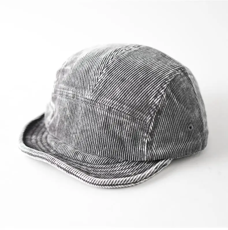 Vintage Distressed Corduroy Baseball Cap Unisex — feature 7