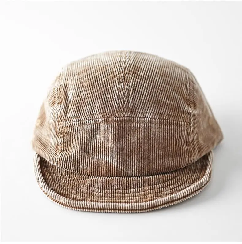 Vintage Distressed Corduroy Baseball Cap Unisex — feature 9