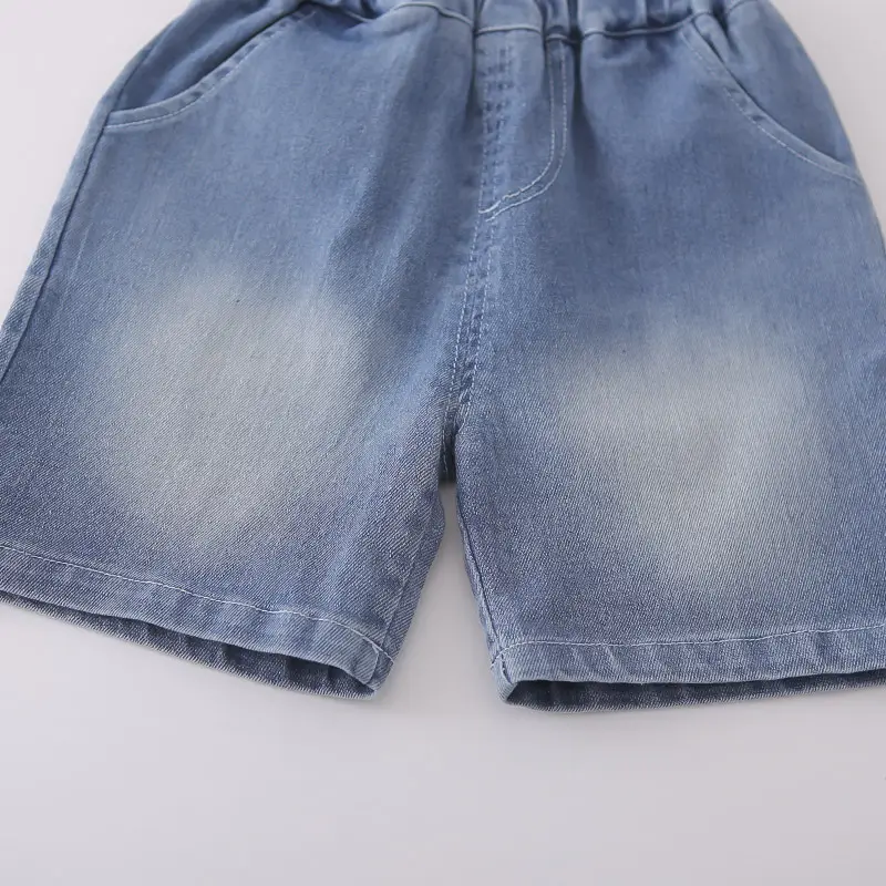 Boys Navy Blue White Polo Shorts Set Summer โ feature 8