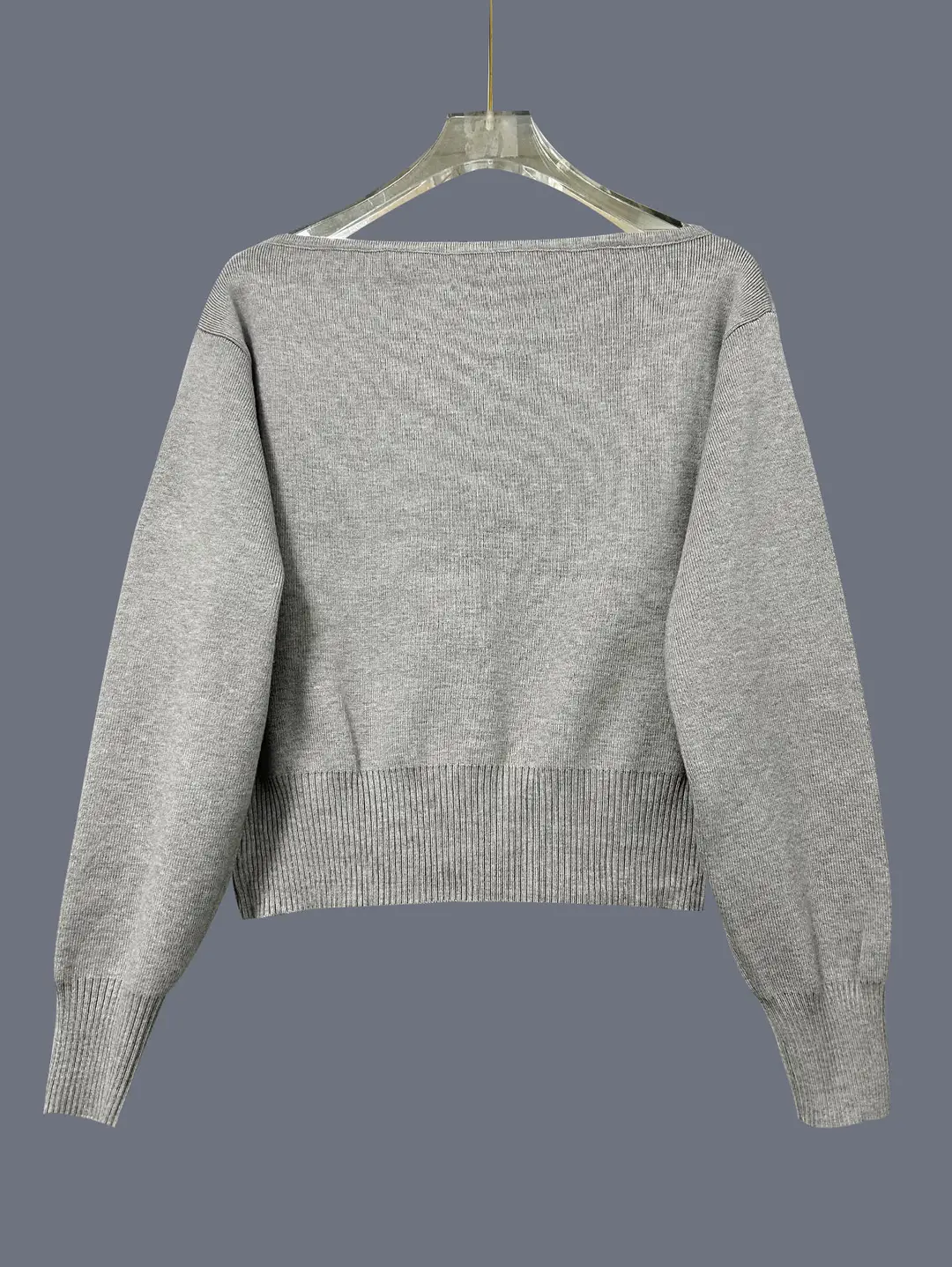 European and American Loose One-Shoulder Long-Sleeved Pullover Sweater for Women 2025 Autumn and Winter Lazy Style Knitted Top — feature 10