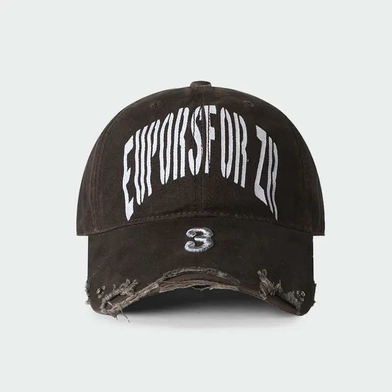 Maroon 3D Letter Print Baseball Cap with Duckbill Design — feature 2