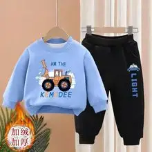 Children's Fleece Long Sleeve New Year Greetings Sweatshirt — feature 19