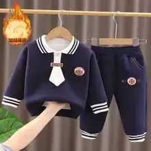 Children's Fleece Long Sleeve New Year Greetings Sweatshirt — feature 3