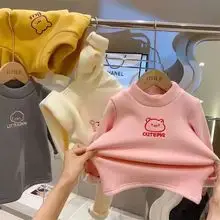 Children's Fleece Long Sleeve New Year Greetings Sweatshirt — feature 35