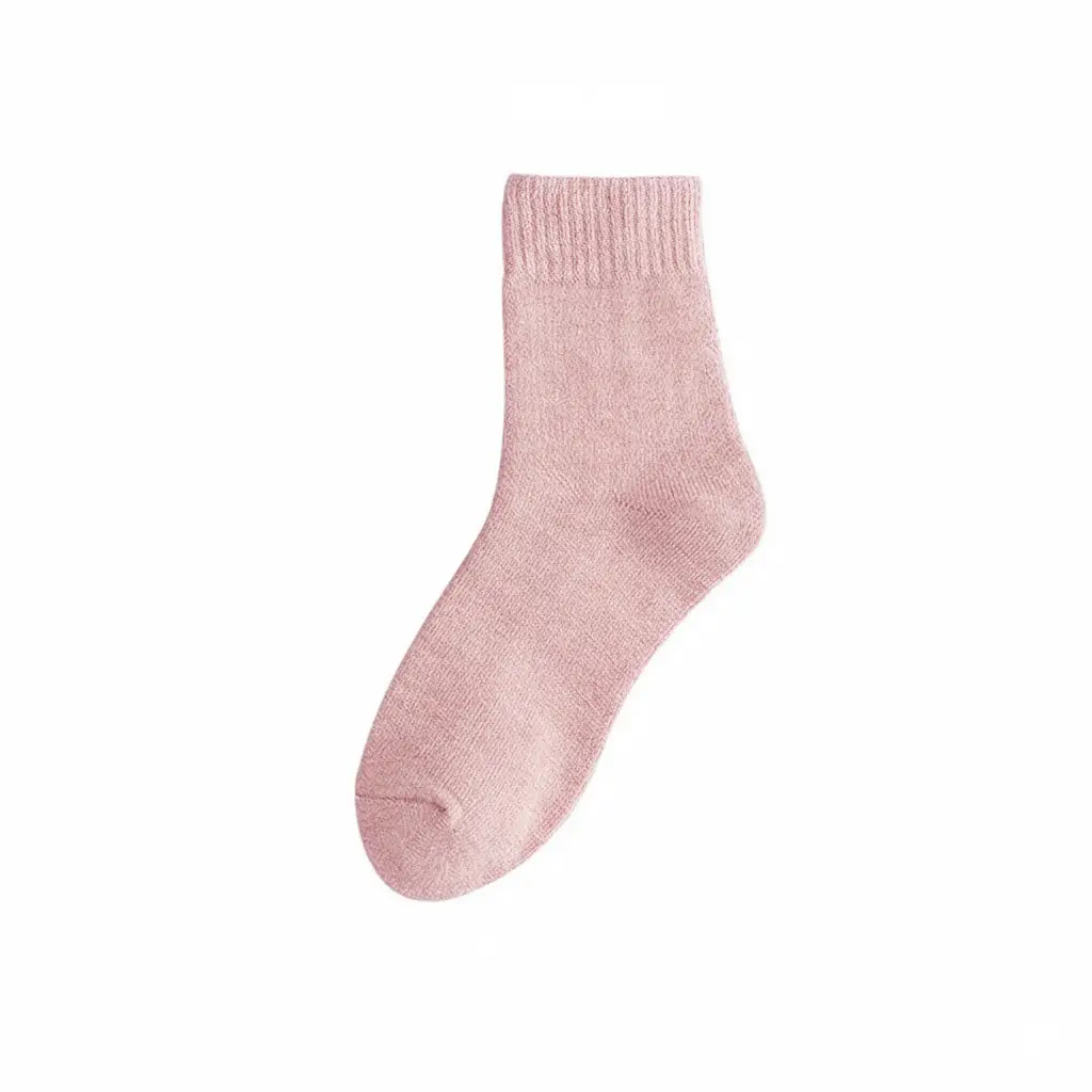 Zhuji Sleep Light Warm Winter Maternity Socks Versatile Thick Long Socks for Women Winter Thickened Fleece Cold-Resistant Mid-Calf Socks