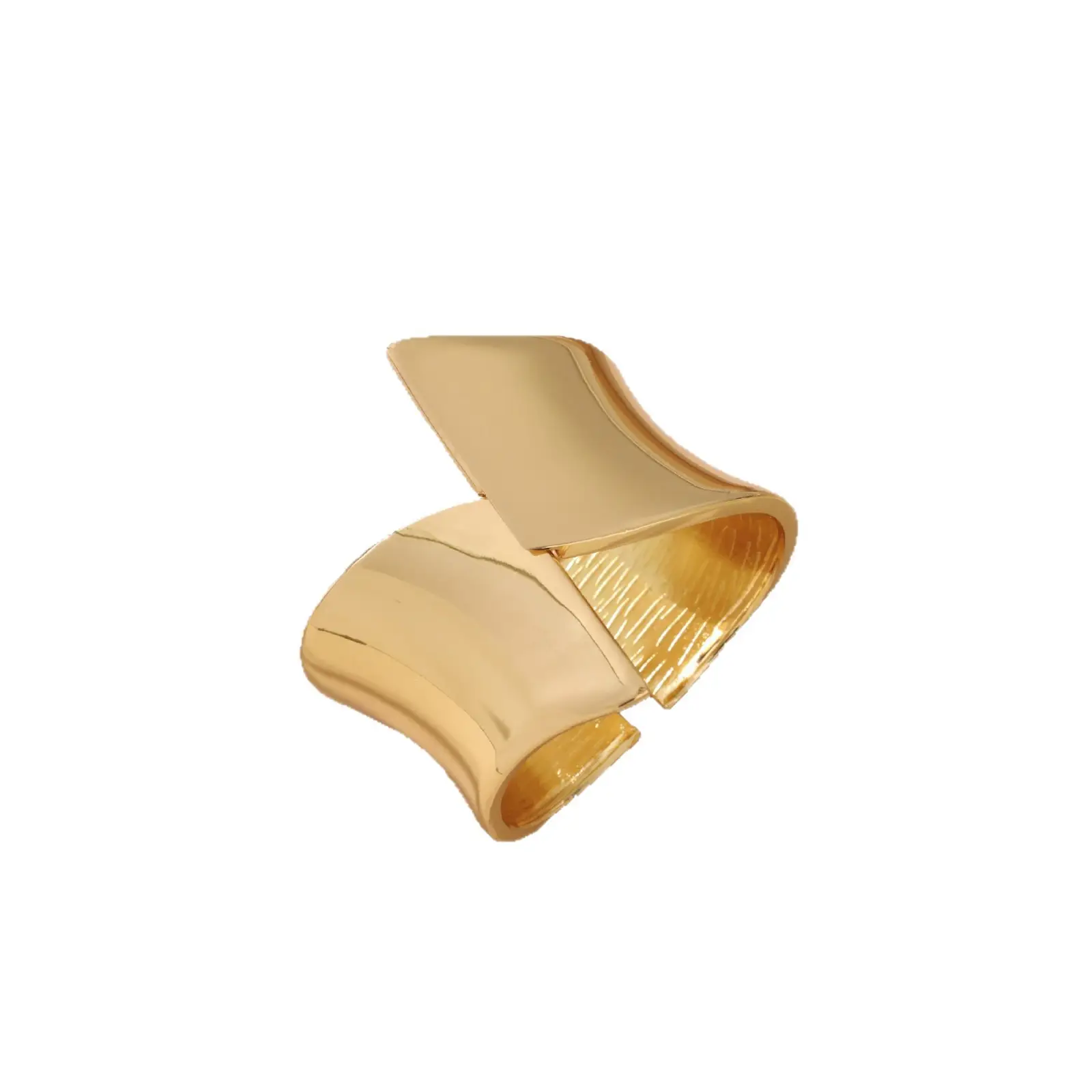 Geometric Heavy Metal Bracelets Gold & Silver - Image 6