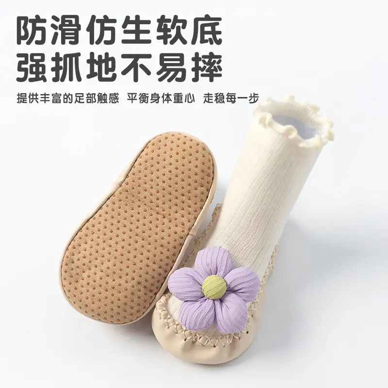 Cute Floral Warm Baby Socks for Boys Girls - Image 9
