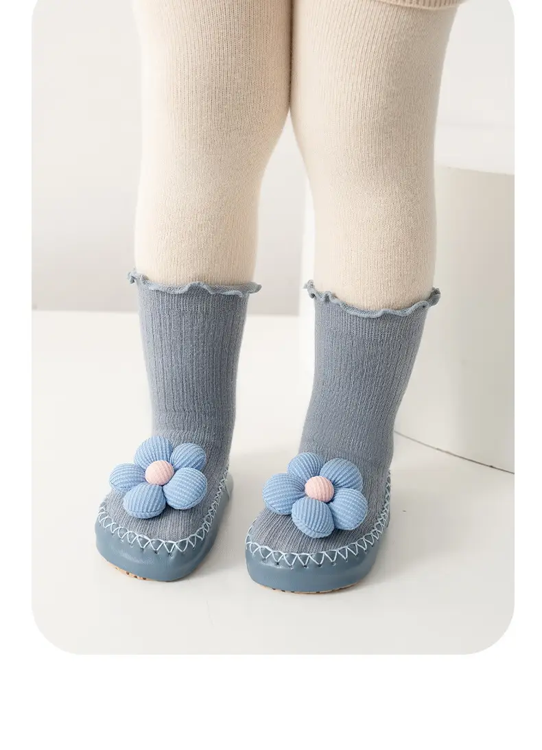 Cute Floral Warm Baby Socks for Boys Girls — feature 14