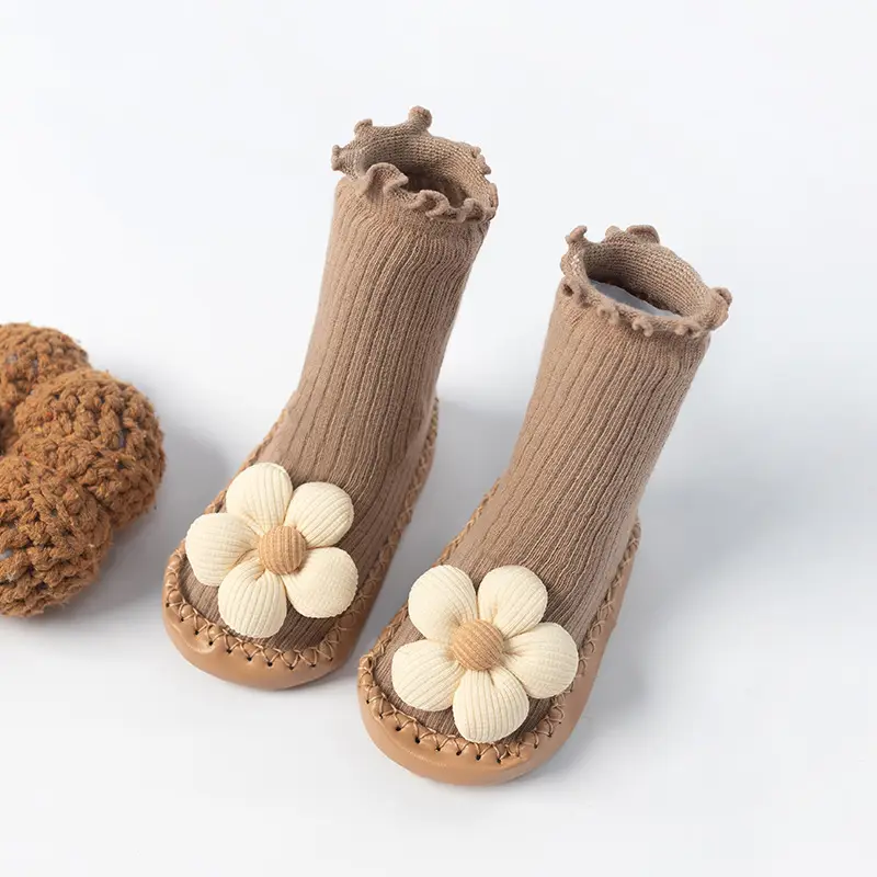 Cute Floral Warm Baby Socks for Boys Girls - Image 6
