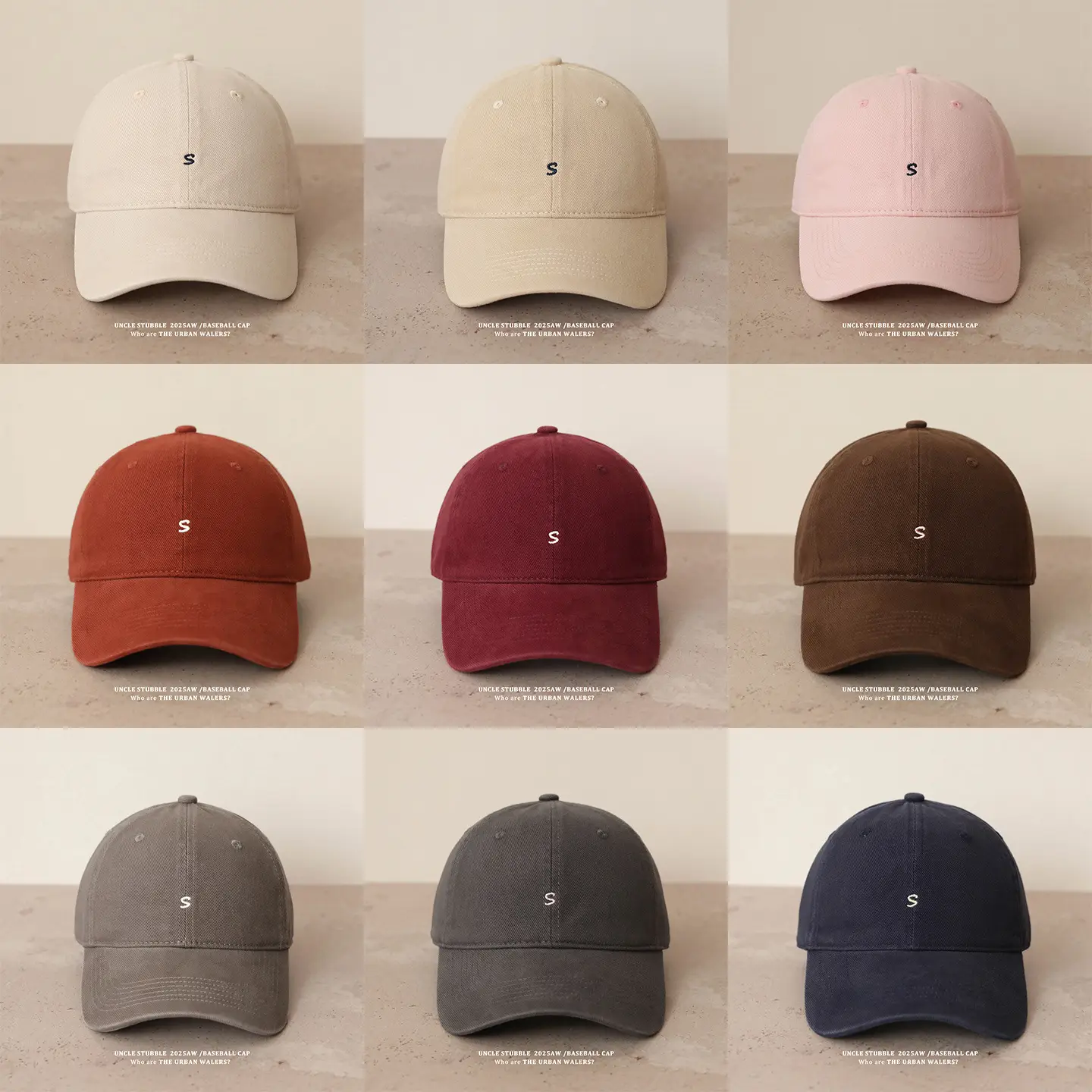 Korean Style Embroidered Baseball Cap for Men Women — feature 1