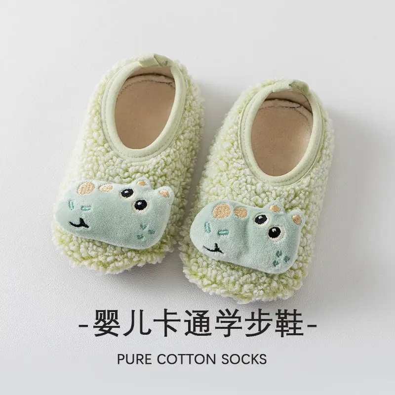 Cute Cartoon Cat Baby Socks Autumn Winter Non-Slip - Image 4
