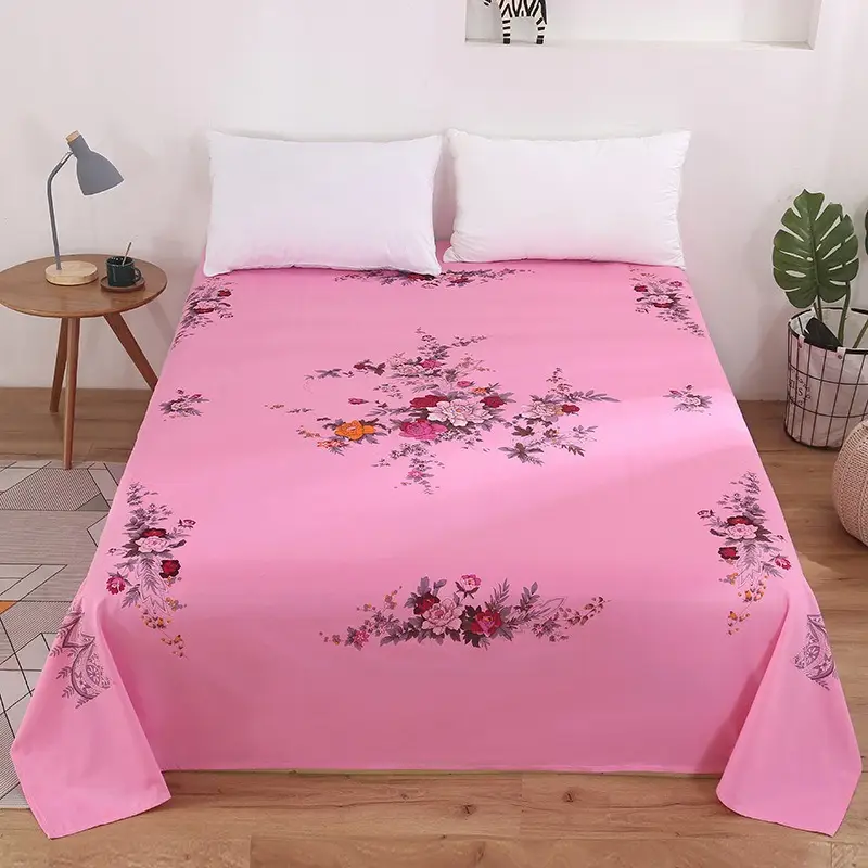 Shanghai Traditional Cotton Bed Sheetss, Thickened National Cotton Printed Thickened Coarse Cotton Pure Cotton Skin-Friendly Twill Quilt Cover