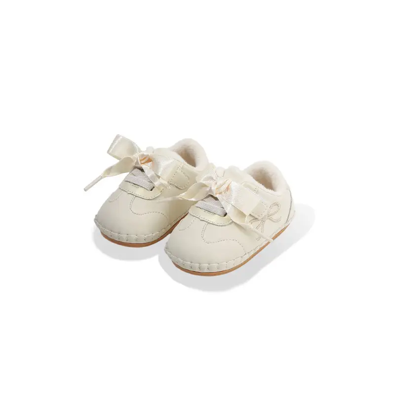 Baby Shoes for Girls Fleece Lined Soft Sole 6-12M