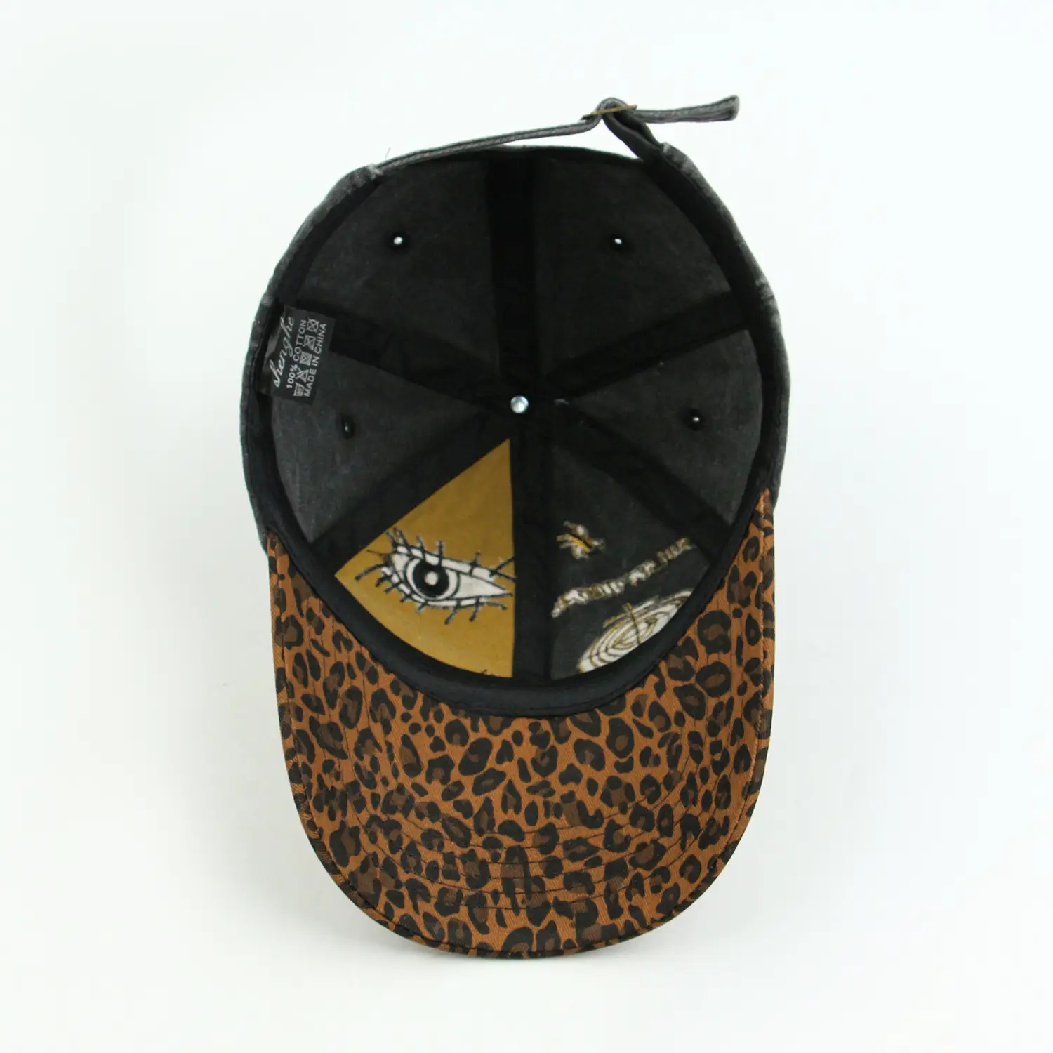 American Style Leopard Print Baseball Cap for Women - Image 5