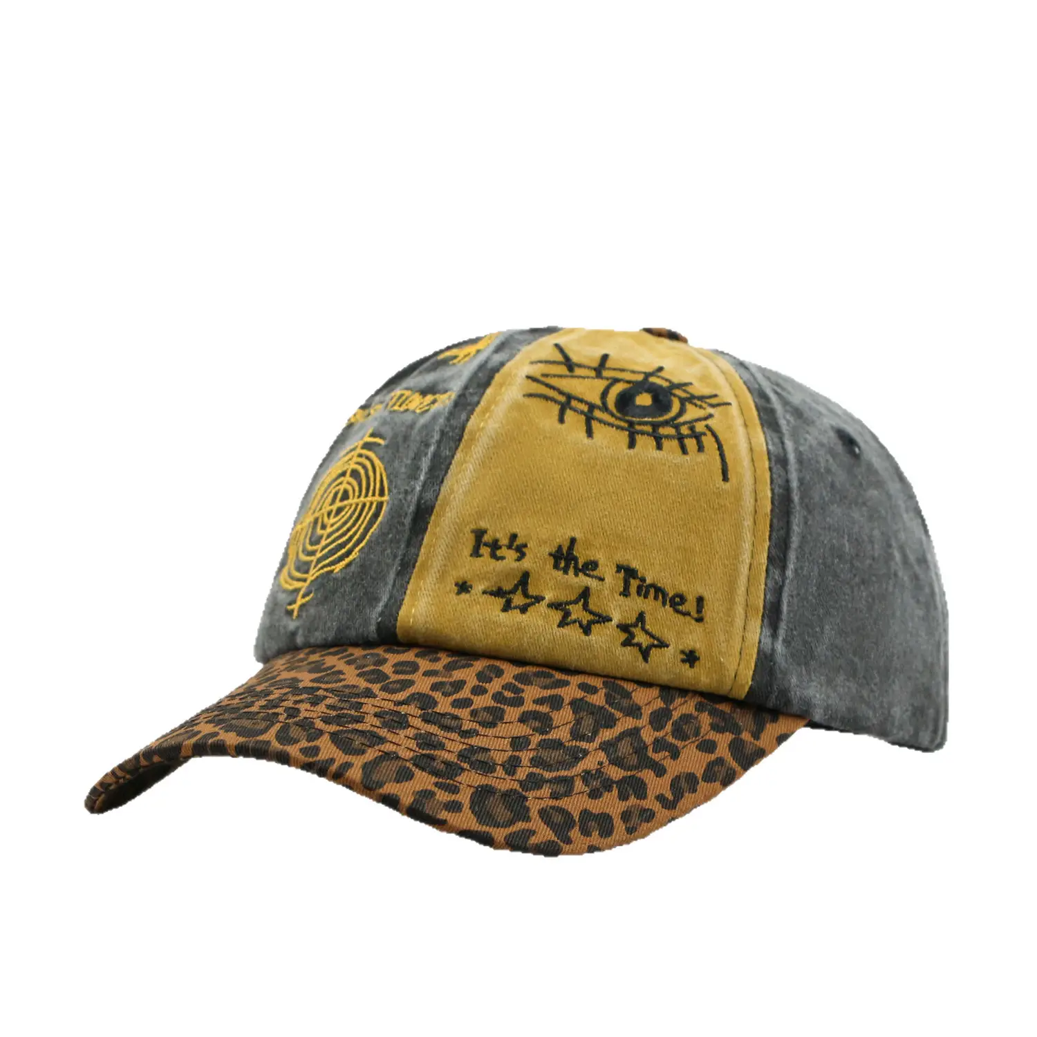 American Style Leopard Print Baseball Cap for Women - Image 6