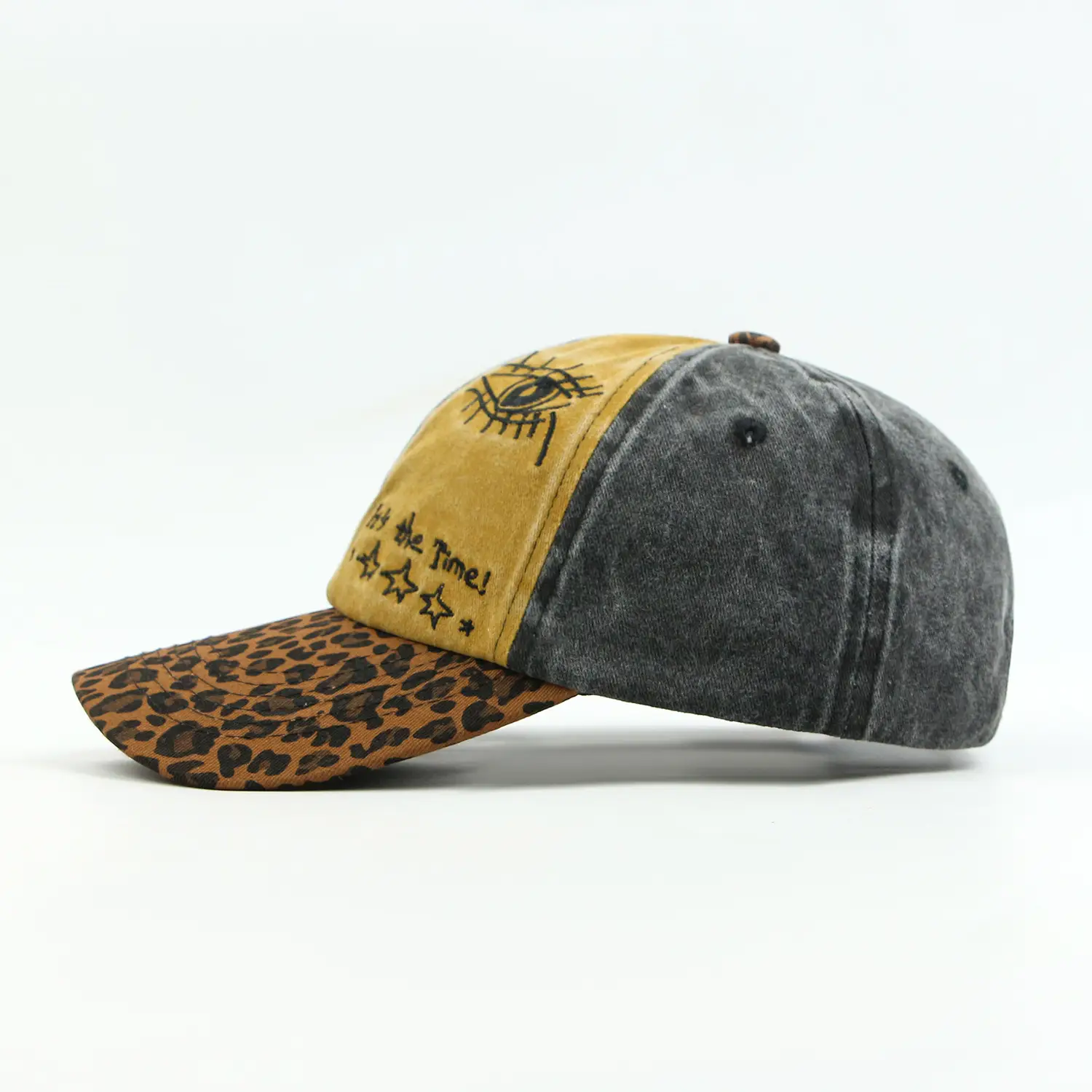 American Style Leopard Print Baseball Cap for Women — feature 3