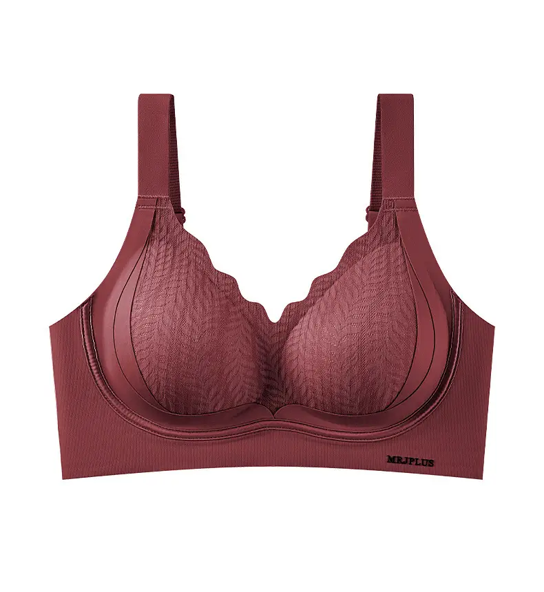 Liquid Foundation Lifting and Gathering Seamless Bra, Thin, Skin-Friendly, Soft and Comfortable, Floral Design, Wire-Free, Anti-Sagging Underwear — feature 25