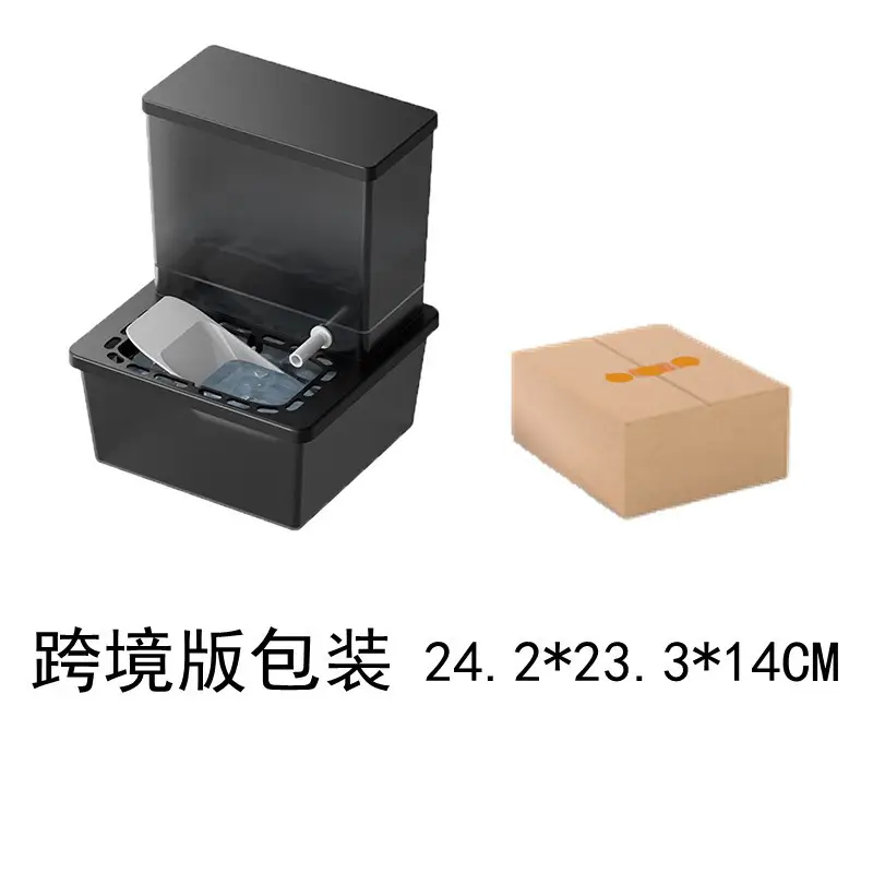 Pet Water Fountain, Cat Circulating Flowing Water Bowl, Dog Unplugged Tilting Automatic Water Dispenser for Kittens