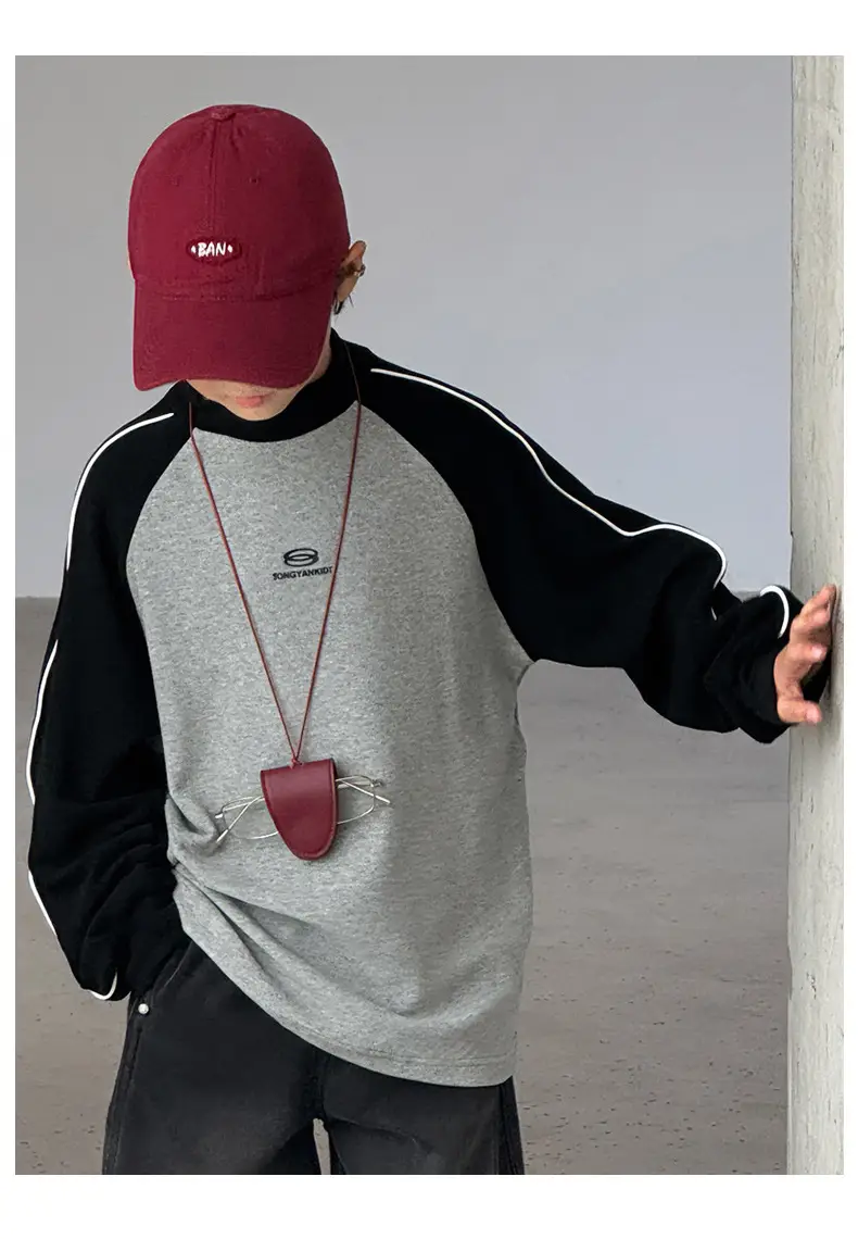 Children's Long Sleeve T-Shirt Grey Black 2025 — feature 21