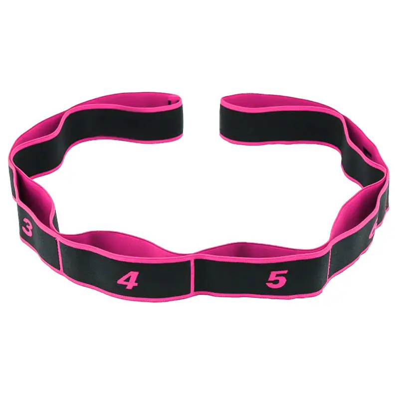 Digital Resistance Elastic Band for Beginners and Experienced Users, Yoga Stretching, Men's and Women's Fitness, Leg Strength Recovery Training, Stretching