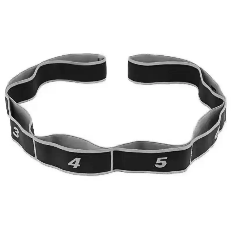 Digital Resistance Elastic Band for Beginners and Experienced Users, Yoga Stretching, Men's and Women's Fitness, Leg Strength Recovery Training, Stretching