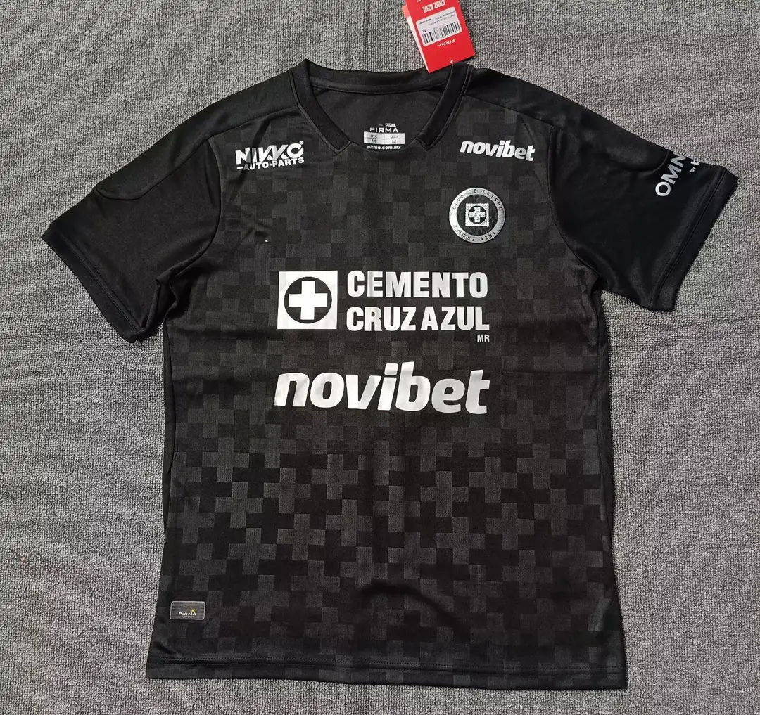 New 25~26 Mexican League Style Blue Cross Pachuca Atlas Football Jersey Fan Style
