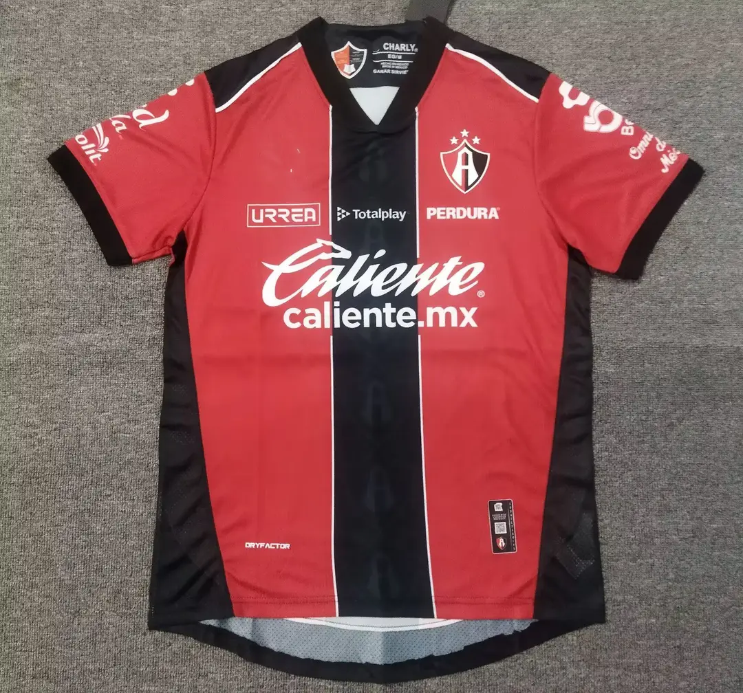 New 25~26 Mexican League Style Blue Cross Pachuca Atlas Football Jersey Fan Style