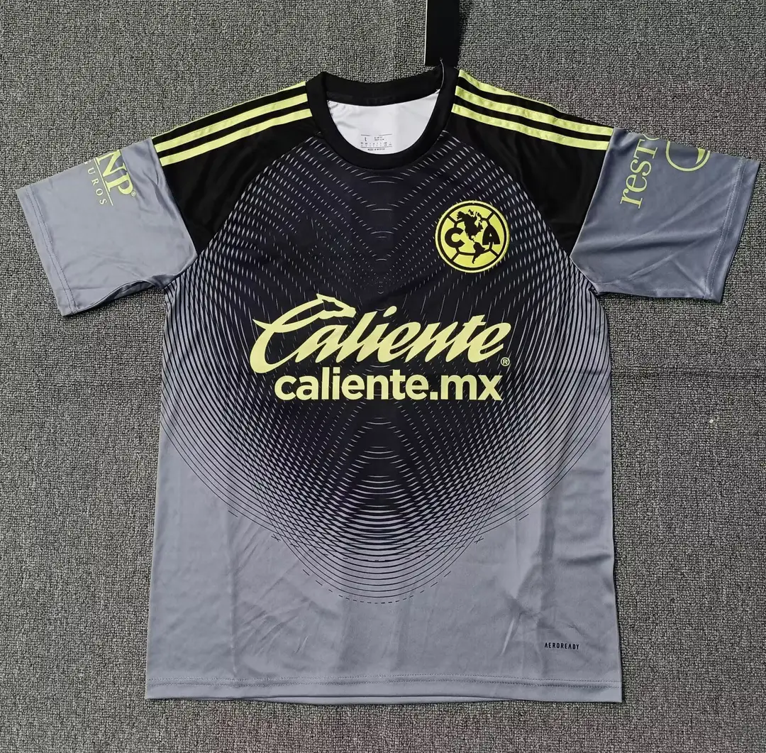 New 25~26 Mexican League Style Blue Cross Pachuca Atlas Football Jersey Fan Style