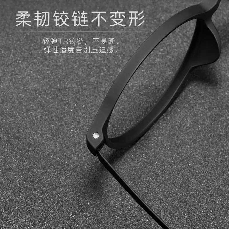 Ultra-Clear Anti-Blue Light Reading Glasses for Men and Women, Retro Tr90 Frame Reading Glasses, Cross-Border Popular Reading Glasses - Image 7