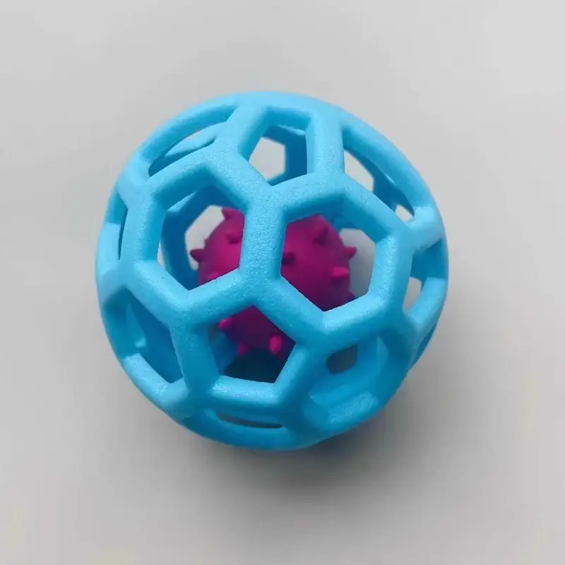 Dog Chew Toy, Cat Self-Entertainment Sound-Making Tpr Ball, Pet Dropshipping Source Manufacturer, Dog Squeaky Ball