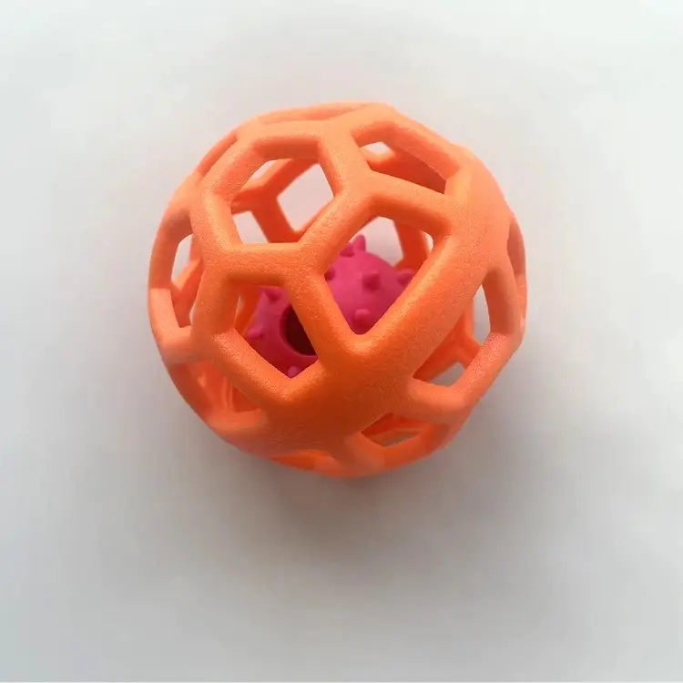 Dog Chew Toy, Cat Self-Entertainment Sound-Making Tpr Ball, Pet Dropshipping Source Manufacturer, Dog Squeaky Ball
