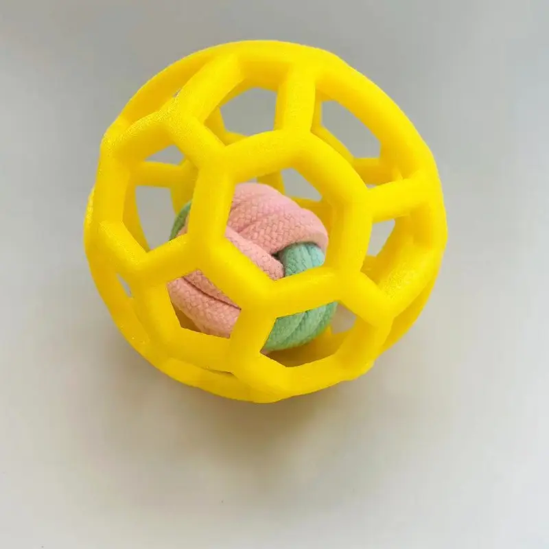 Dog Chew Toy, Cat Self-Entertainment Sound-Making Tpr Ball, Pet Dropshipping Source Manufacturer, Dog Squeaky Ball