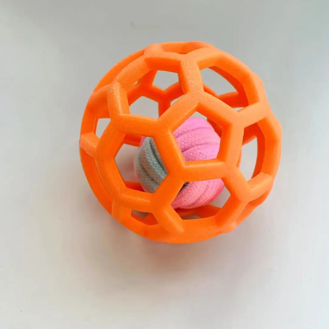 Dog Chew Toy, Cat Self-Entertainment Sound-Making Tpr Ball, Pet Dropshipping Source Manufacturer, Dog Squeaky Ball