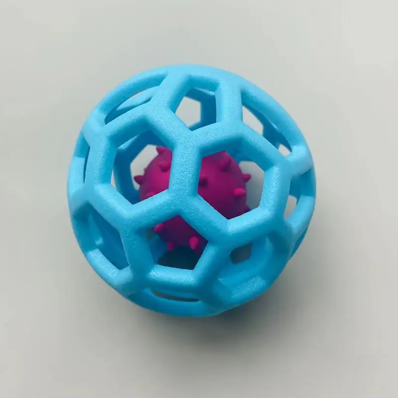 Dog Chew Toy, Cat Self-Entertainment Sound-Making Tpr Ball, Pet Dropshipping Source Manufacturer, Dog Squeaky Ball