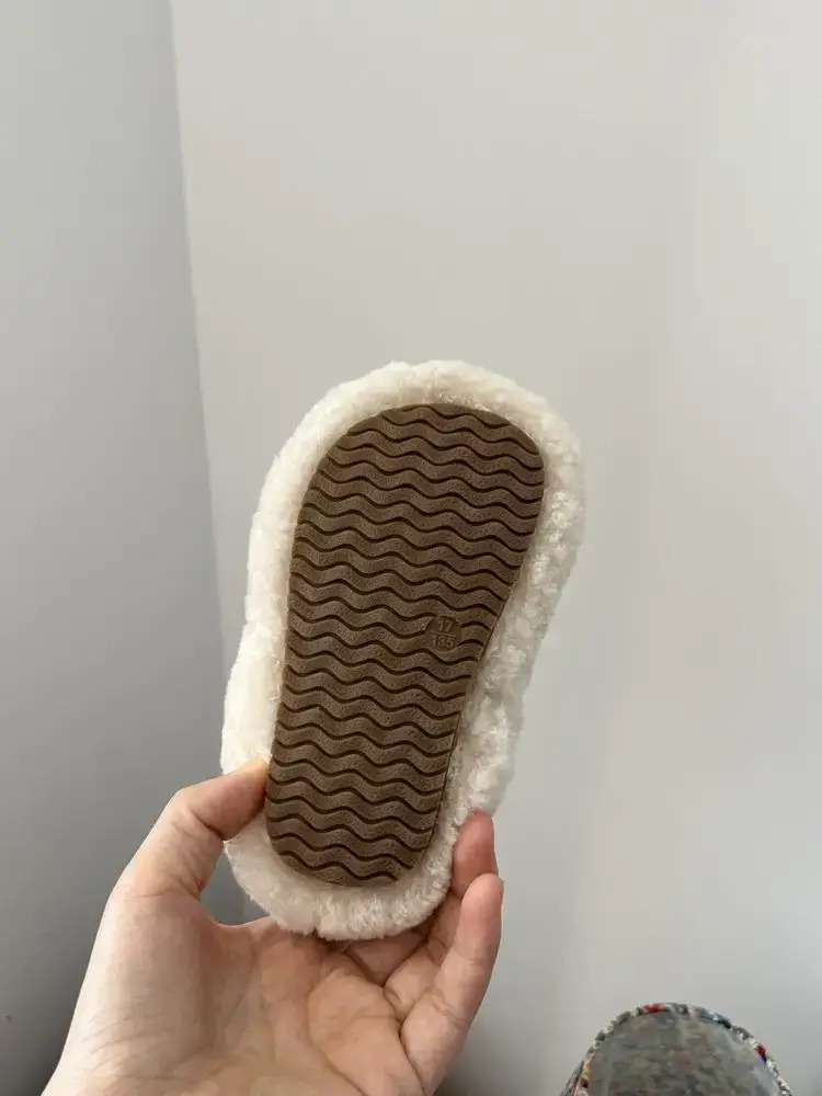 New Baby Girl Snow Boots Soft Sole Thickened Toddler Shoes Winter Boys Plus Plush Fur Shoes — feature 10