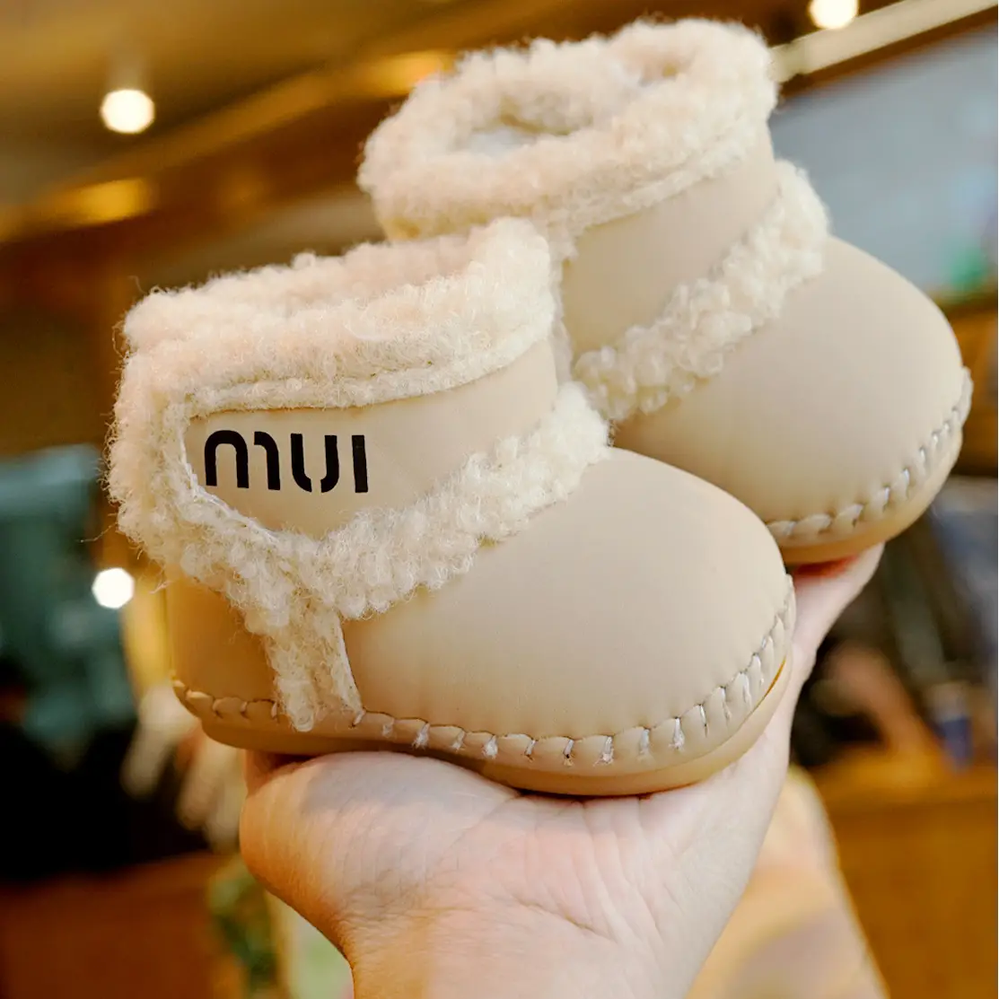 Baby Shoes Soft Velvet Winter 0-1Yr Non-Slip