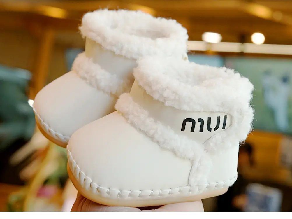 Baby Shoes Soft Velvet Winter 0-1Yr Non-Slip — feature 5
