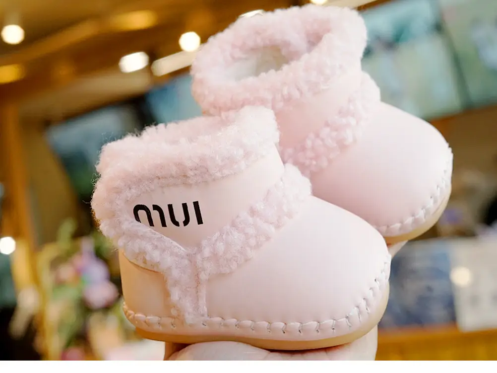 Baby Shoes Soft Velvet Winter 0-1Yr Non-Slip — feature 6