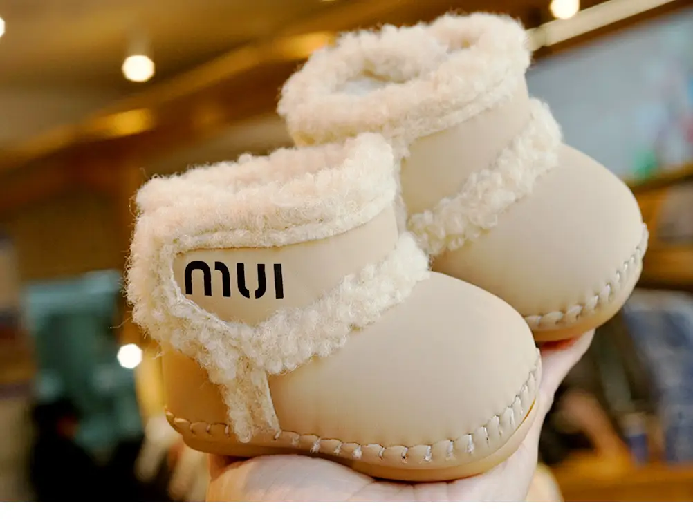 Baby Shoes Soft Velvet Winter 0-1Yr Non-Slip — feature 8