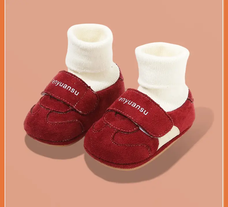 Newborn Fleece Lined Shoes White 0-18 Months — feature 30