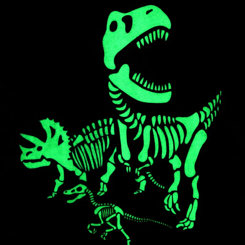 Kids Dinosaur Graphic T-Shirt Navy Blue 2026 - Image 3