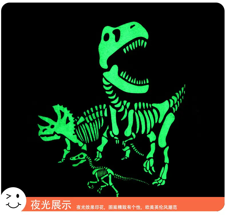 Kids Dinosaur Graphic T-Shirt Navy Blue 2026 — feature 8