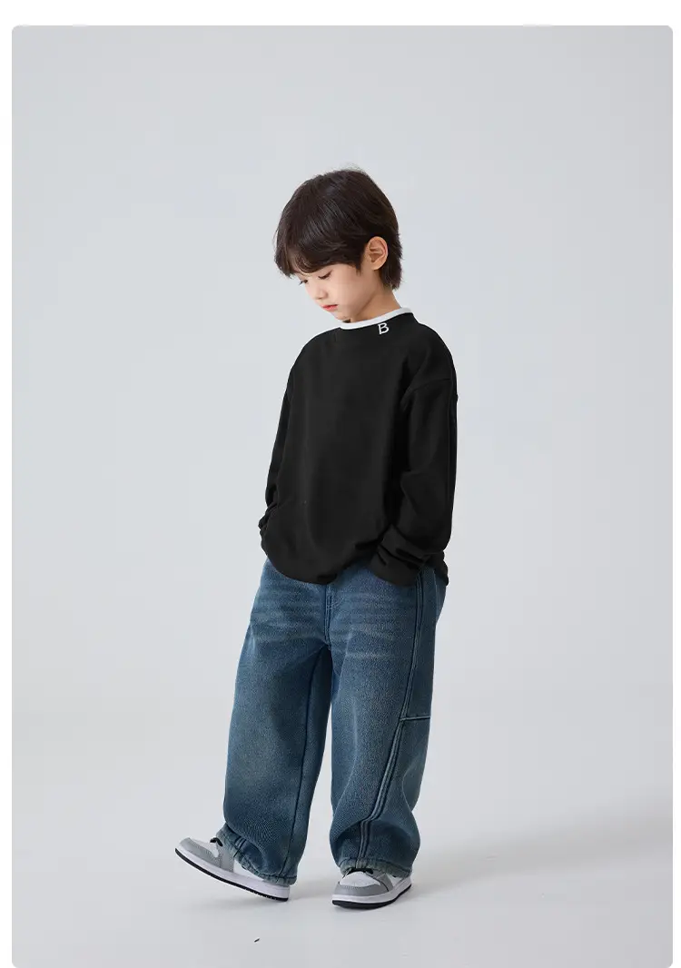 Haima Boys Winter T-Shirt Brown Cotton 2025 — feature 11