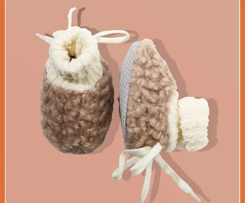 Winter Newborn Baby Shoes and Socks, Infant and Toddler Hug Shoes, Baby Girl's Velvet Thickeneded Shoes, Warm Cotton Shoes, Winter Style for Men — feature 25