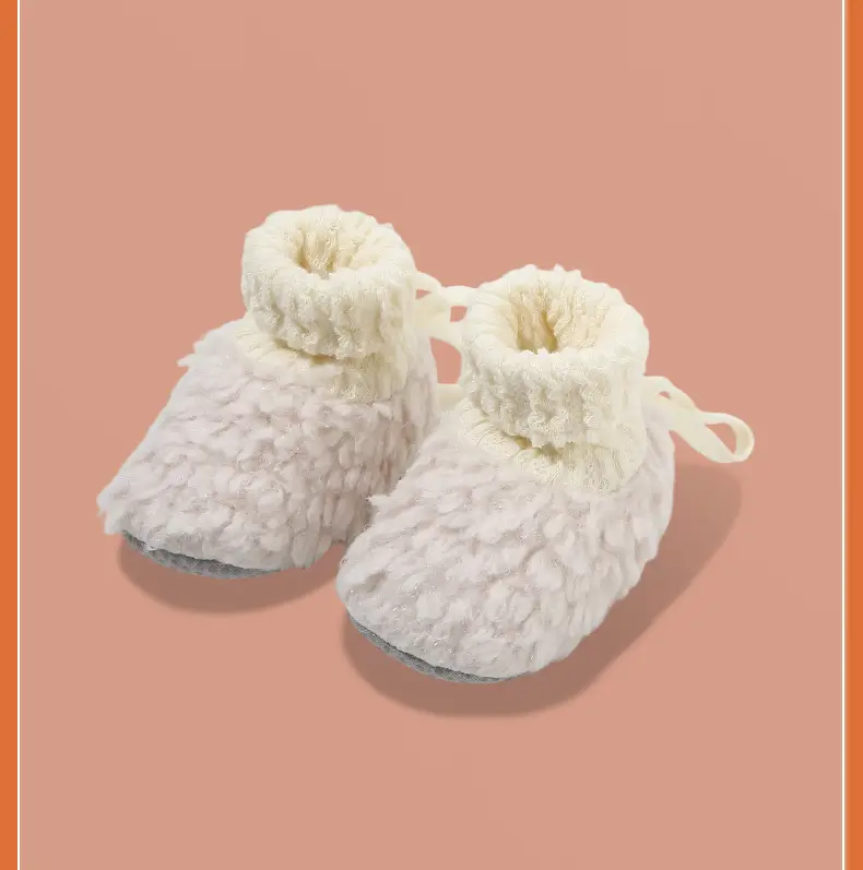 Winter Newborn Baby Shoes and Socks, Infant and Toddler Hug Shoes, Baby Girl's Velvet Thickeneded Shoes, Warm Cotton Shoes, Winter Style for Men — feature 27