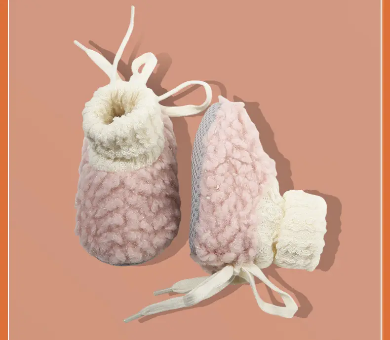 Winter Newborn Baby Shoes and Socks, Infant and Toddler Hug Shoes, Baby Girl's Velvet Thickeneded Shoes, Warm Cotton Shoes, Winter Style for Men — feature 31
