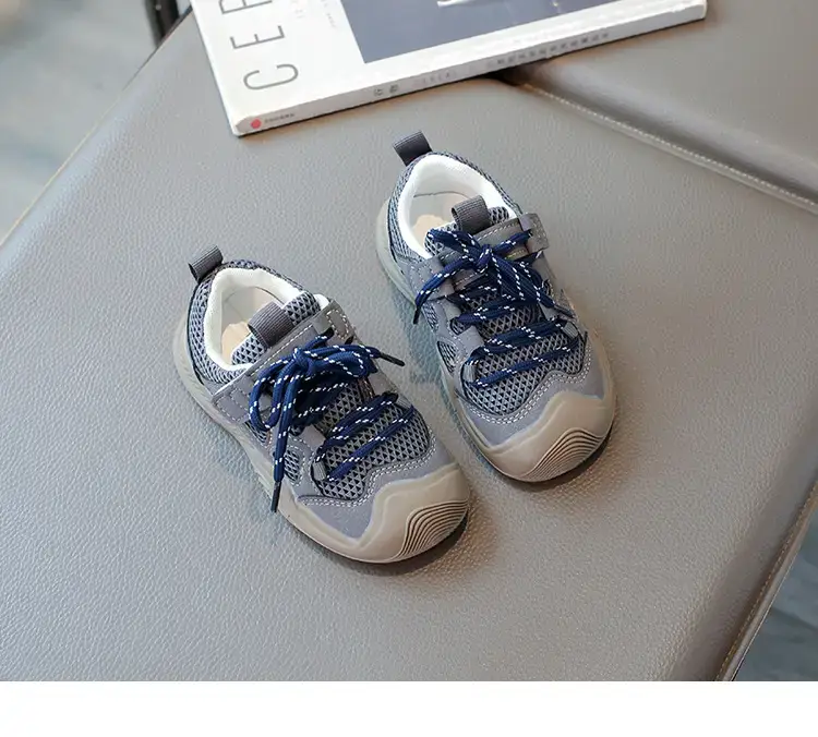 Children's Grey Anti-Kick Toddler Shoes 2025 — feature 16