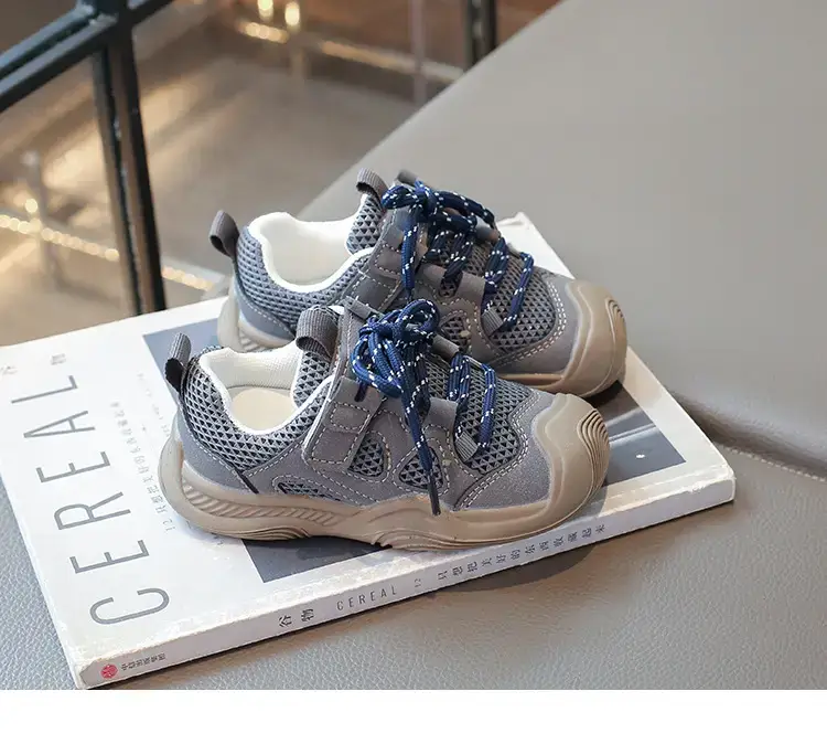 Children's Grey Anti-Kick Toddler Shoes 2025 — feature 17