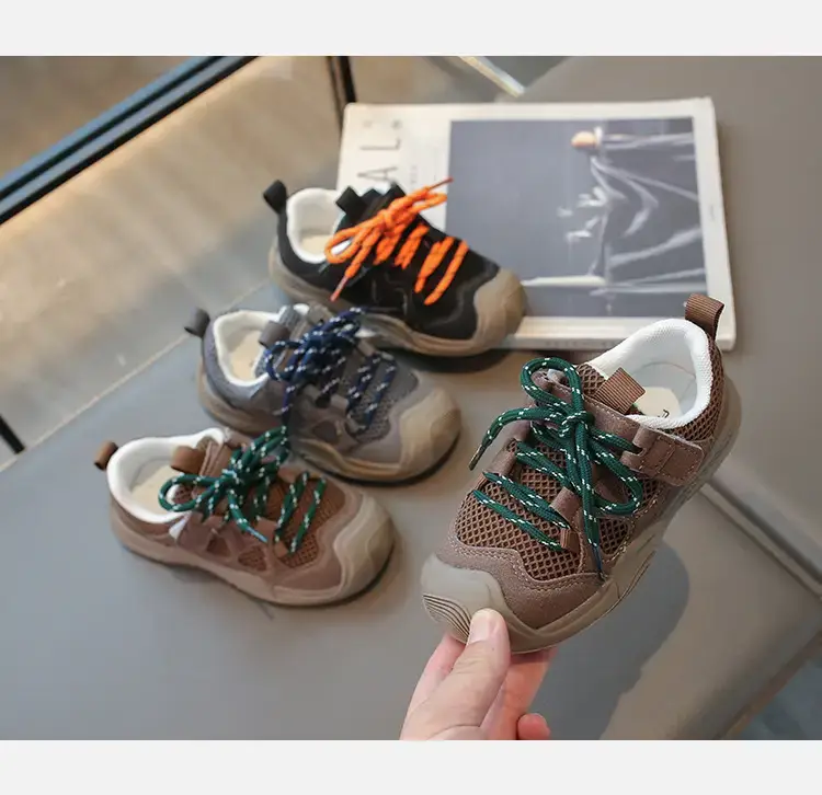 Children's Grey Anti-Kick Toddler Shoes 2025 — feature 7
