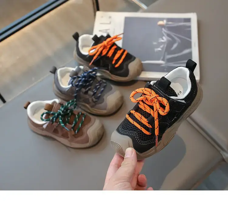 Children's Grey Anti-Kick Toddler Shoes 2025 — feature 8